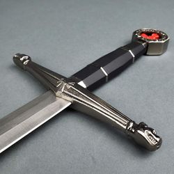Prince Sword with Sheath,Crusader Knight Templar Short Sword - Historical Reproduction, Cast Metal Handle S19