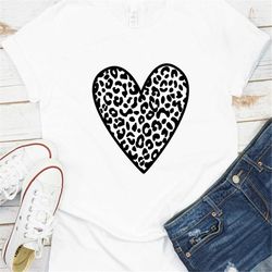Animal Prints Valentine Hearts SVG, Leopard Heart svg, Valentine Hearts, Cute Hearts svg, Heart Shirt , Love svg, Cut Fi