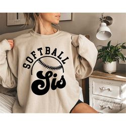 softball sis svg, softball sister svg, girl softball shirt svg, game day shirt svg, love softball svg, cut file for cric