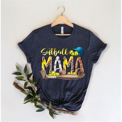 Softball Mama Shirt,Mom Gifts, Softball Shirt, Softball Mom Shirt, Mothers Day Shirt, Softball Tees, Mom Shirt, Mama T-S