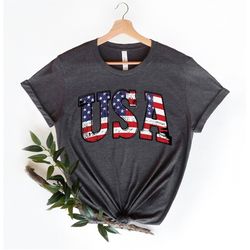 USA Flag Shirt, 4th of July Shirt, America Flag Shirt, USA Shirt, Retro USA Shirt, Memorial Day Shirt, American Flag Tee