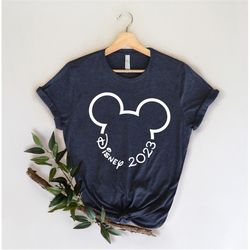 Disney Trip Shirt, Disney 2023 Shirts, Disneyland Shirts, Mickey Head, Disneyworld Family Shirts, Disney Family Shirts,