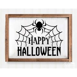 Happy Halloween Svg, Halloween Sign Svg, Fall Svg, Halloween Decor, Png, Instant Download