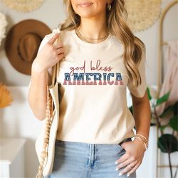 God Bless America Shirt, 4th Of July Family Shirt, Family Matching Shirt, Independence Day Shirt, Fourth Of July Shirt,