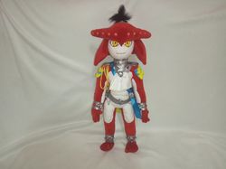 Plushie toy Sidon from Legend of Zelda