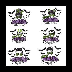 Family Halloween Svg Happy Halloween Vector Svg, HalloweenFamily Gift For Halloween Day Svg, Silhouette Sublimation File