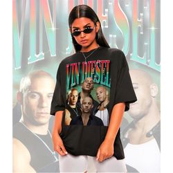 Retro Vin Diesel Shirt -Vin Diesel Tshirt,Vin Diesel T shirt,Vin Diesel T-shirt,Dominic Toretto Shirt,Dominic Toretto Ts