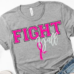breast cancer svg, fight y'all svg, breast cancer awareness svg,ribbon svg, cancer svg, hope svg,cancer ribbon svg,aware