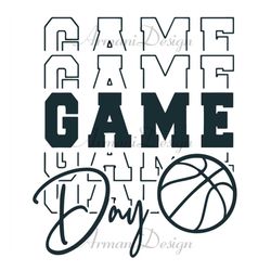 Game Day Basketball Svg, Sport Svg, Basketball Shirt Svg
