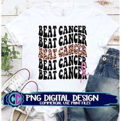 breast cancer png, cancer ribbon png, Print File for Sublimation Or Print, cheetah cancer png, breast cancer sublimation