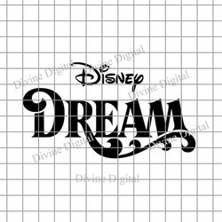 Di Sn Ey Dream Cruise Line Shirt Word Bubble SVG File for Vinyl Cutting Machines