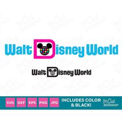 DisneyWorld 50th Anniversary Vault Collection Inspired Logo  | SVG Clipart Digital Download Sublimation Cut File Png Dxf