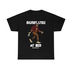 Sage Tribe Bigfoot Stole My Beer T-Shirt