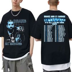 Its All A Blur Tour 2023 Shirt,Drake 21 Savage Shirt,Hip Hop Shi