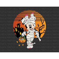 Halloween Mummy Costume, Halloween Masquerade, Trick Or Treat Svg, Spooky Vibes, Boo Svg, Svg, Png Files For Cricut Subl