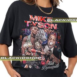 Mike Tyson Vintage Shirt, Boxing Shirt, 90s Men's Women's tee Unisex Soft