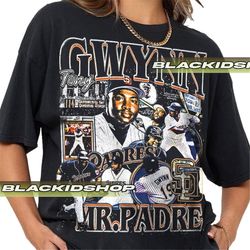 Tony Gwynn Mr Parade Shirt, Baseball shirt, Classic 90s Graphic Tee, Unisex, Vintage Bootleg, Gift, Retro