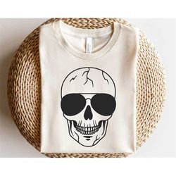 Skull with sunglasses svg, Skeleton svg, Skull head svg, Howdy shirt svg, Texas svg, Halloween shirt svg, Southern shirt