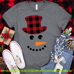 plaid snowman hat svg, plaid snowman svg, buffalo plaid snowman svg, plaid christmas svg,christmas svg design,christmas