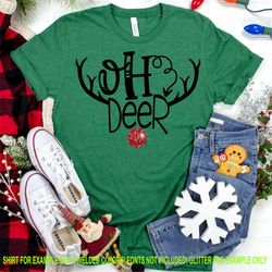 Oh Deer Svg,Winter svg,Deer svg,Reindeer svg,Holidy svg,Winter Deer svg,winter svgs,Christmas Svg Design, Christmas Cut