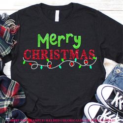 Merry Christmas lights svg, christmas lights svg, Christmas svg, Christmas Svg Design, Christmas Cut Files, cricut svg