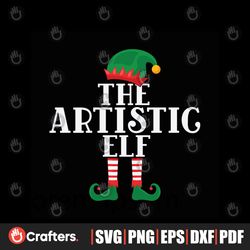 The Artistig Elf Svg, Christmas Svg, Elf Artistig Svg, Elf Svg, Artistig Svg, Elf Shoes Svg