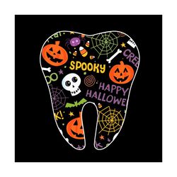 Spooky Halloween Svg Happy Halloween Vector Svg, Halloween Boo Gift For Halloween Day Svg, Silhouette Sublimation Files