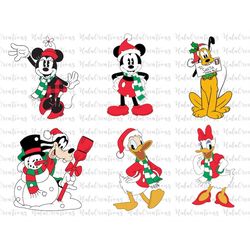 Merry Christmas Svg Png, Christmas Mouse And Friends, Christmas Squad Svg, Christmas Friends  , Funny Christmas, Cute Ch