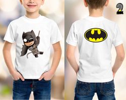 Batman T-Shirt, Mini Super Heros Shirt, Baby Super Hero Shirts, Gift For Little Boy, Toddler Shirts, Kids Shirt Boy, Gif