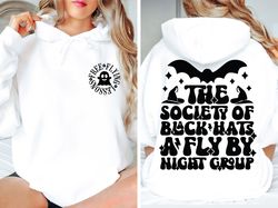 society black hats a fly by night group, free flying lessons, halloween sweatshirts for women, bat sweater women, fall s
