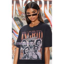 INGRID BERGMAN Vintage Shirt | Ingrid Bergman Homage Retro | Ingrid Bergman Tees | Ingrid Bergman 90s Sweater | Ingrid B