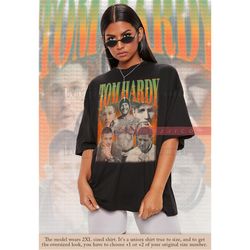 retro tom hardy vintage shirt | tom hardy homage tshirt | tom hardy fan tees | tom hardy retro 90s sweater | tom hardy m