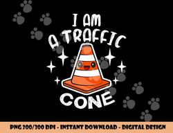 I Am A Traffic Cone Orange Lazy Easy Costume Halloween  png,sublimation copy