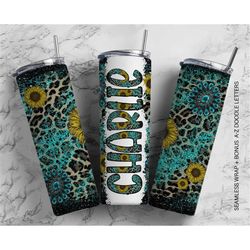 20oz Tumbler Wrap with Matching Doodle Letter Alphabet PNG DESIGN 70