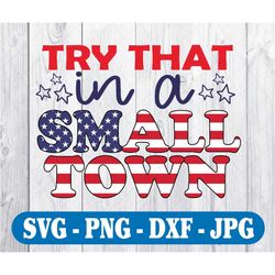 Try That In A Small Town Country, Try That In A Small Town Country shirt, American Flag Quote svg, Country Music