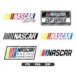 Nascar SVG. Cricut cut file. Racing clipart. Silhouette. Decal. Instant Download. PNG, EPS. Race.