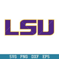 LSU Tigers Logo Svg, LSU Tigers Svg, NCAA Svg, Png Dxf Eps Digital File