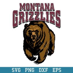 Montana Grizzlies Logo Svg, Montana Grizzlies Svg, NCAA Svg, Png Dxf Eps Digital File