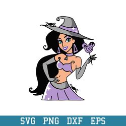 Bad Witch Ariel Svg, Disney Princess Halloween Svg, Halloween Svg, Png Dxf Eps Digital File