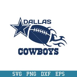 Baseabll Rocket Dallas Cowboys Logo Svg, Dallas Cowboys Svg, NFL Svg, Png Dxf Eps Digital File