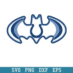 Batman Indianapolis Colts Logo Svg, Indianapolis Colts Svg, NFL Svg, Png Dxf Eps Digital File