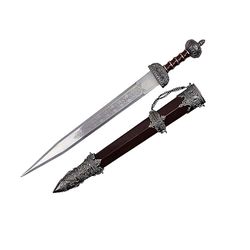 L-708 Roman Gladiator Sword, 31", Black.