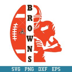 Cleveland Browns Player Football Svg, Cleveland Browns Svg, NFL Svg, Png Dxf Eps Digital File
