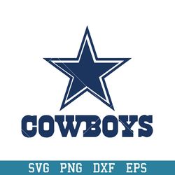 Dallas Cowboys Logo Svg, Dallas Cowboys Svg, NFL Svg, Png Dxf Eps Digital File