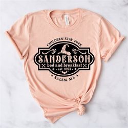 Sanderson Bed & Breakfast Tee Shirt - Halloween Movie Shirt - It's All Just A Bunch Of Hocus Pocus Shirt - Sanderson Sis