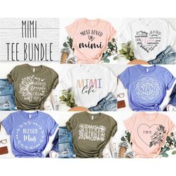 Mimi SVG bundle design - Mimi Bundle SVG file for Cricut - Mimi shirt SVG bundle - Mothers Day Digital Download