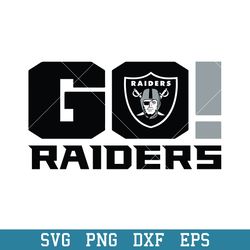 GO Las Vegas Raiders Svg, Las Vegas Raiders Svg, NFL Svg, Png Dxf Eps Digital File