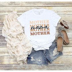 Retro Mama Shirt, Mama Shirt, Mama Tshirt, Retro Mama T-Shirt, Retro Mom Shirt, Mom Life Shirt, Gift for Mom, Mom Gift