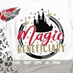 Magic Beneficiary SVG, Castle Frame Svg, Magic Mouse Svg, Magic Coordinator Svg, Mouse Ears Svg, Dxf, Eps, Png
