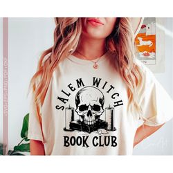 Salem Witch Book Club Svg Png, Funny Halloween Witch Svg, Witchcraft Inspired Svg, Halloween DIY projects, Mystical Hall